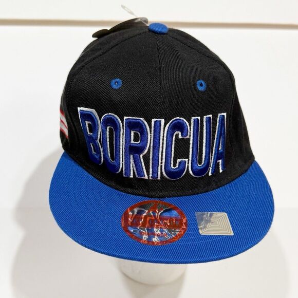 BORICUA Embroidered Hip hop Snapback Adjustable Baseball Cap Hat - Picture 7 of 16